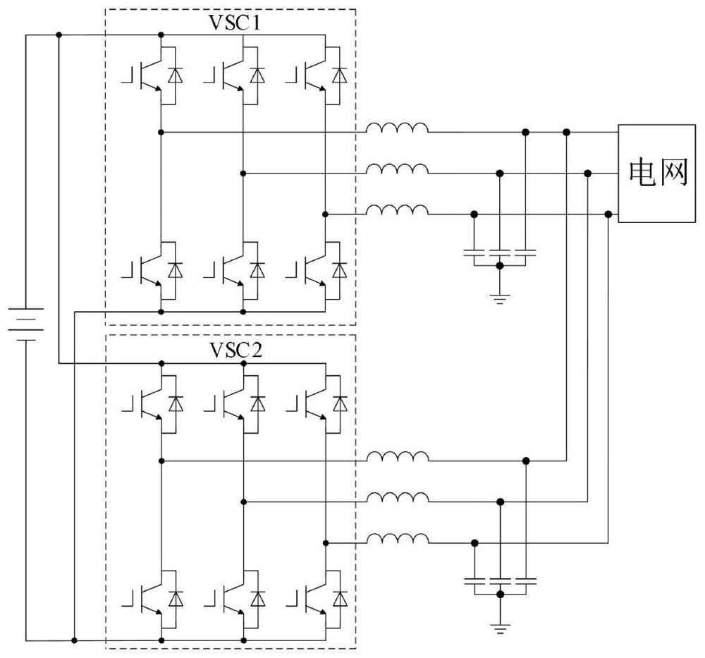 Parallel inverter power balance control method based on common-mode voltage injection