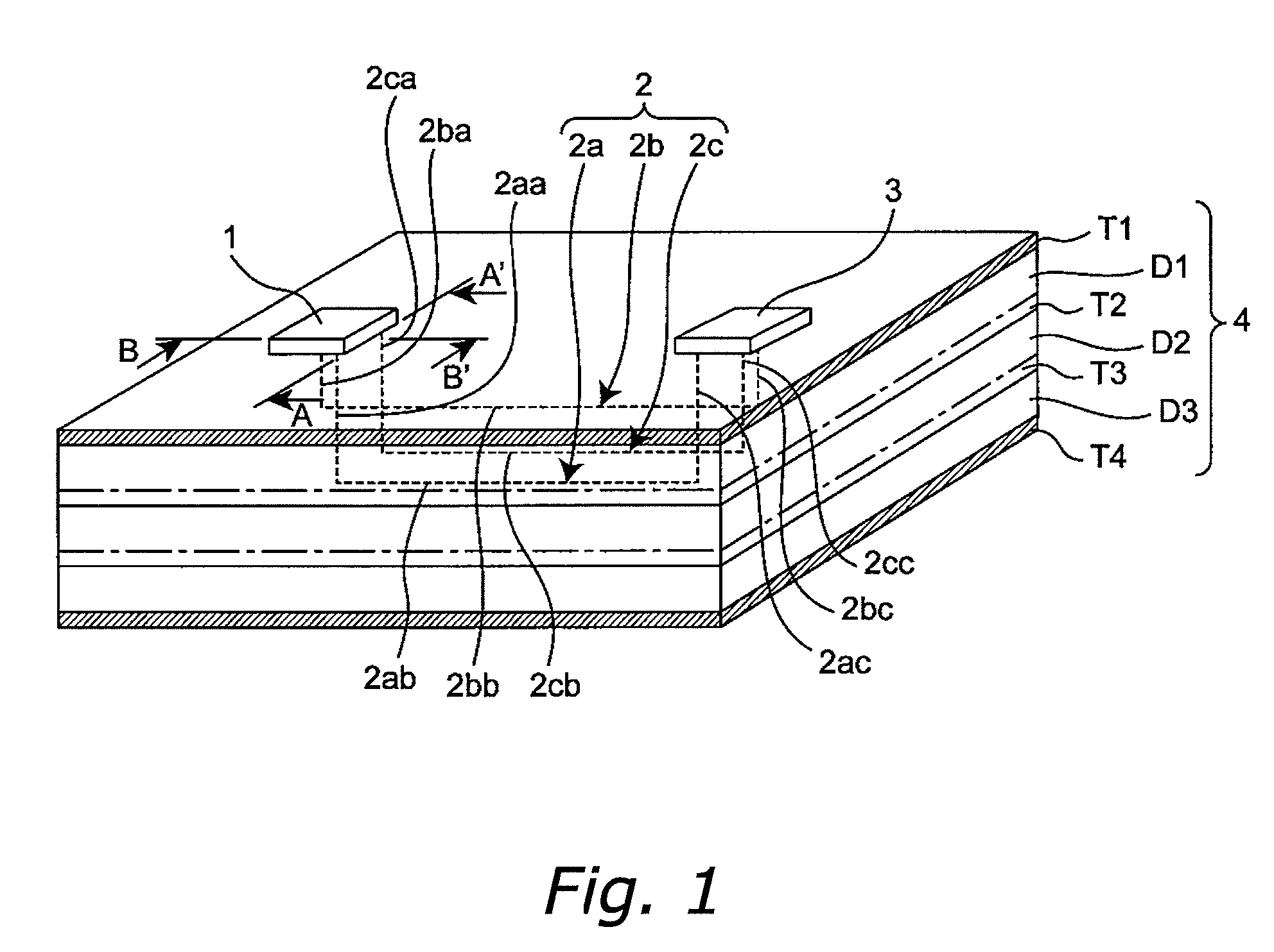 Differential transmission line