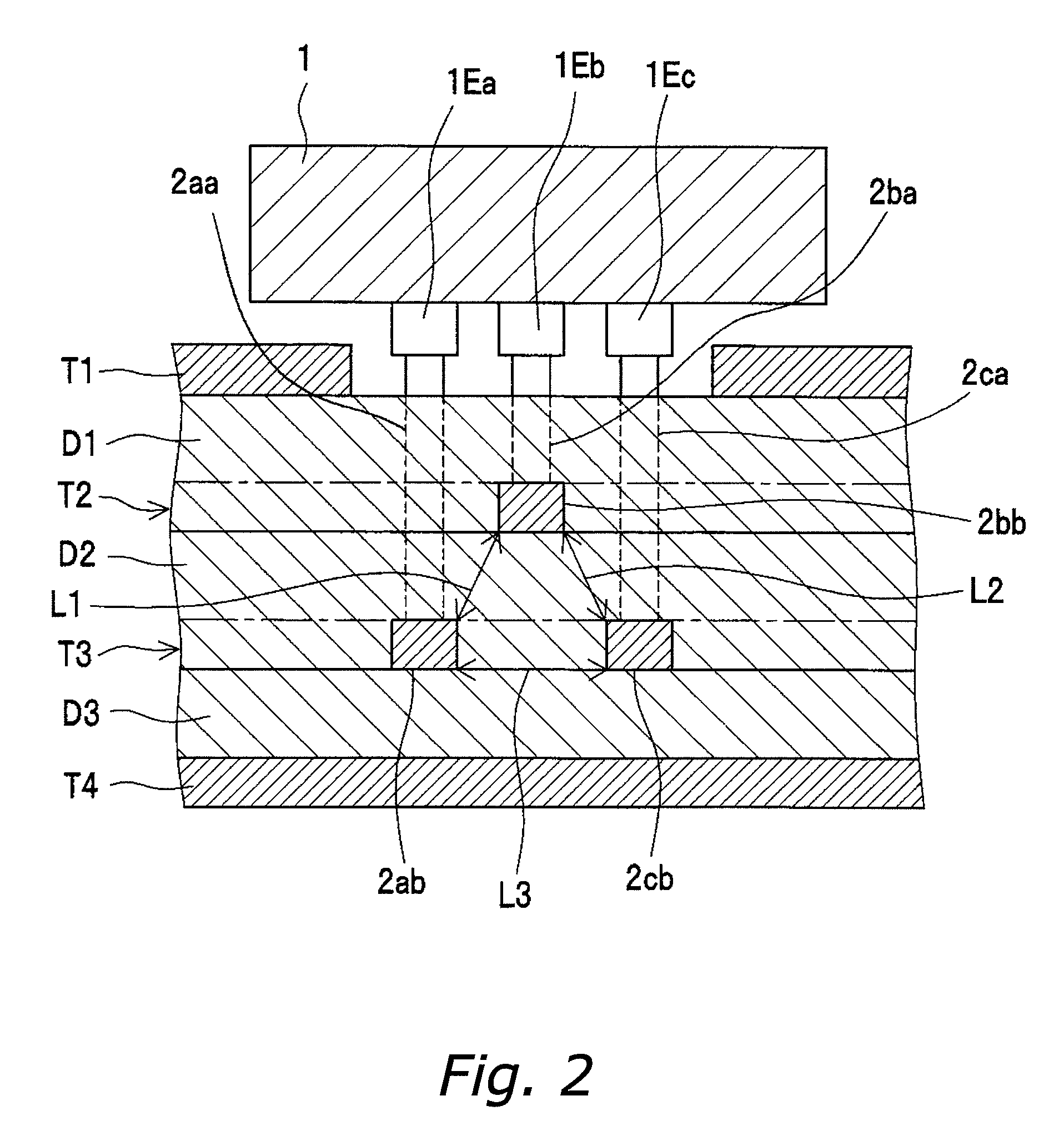 Differential transmission line