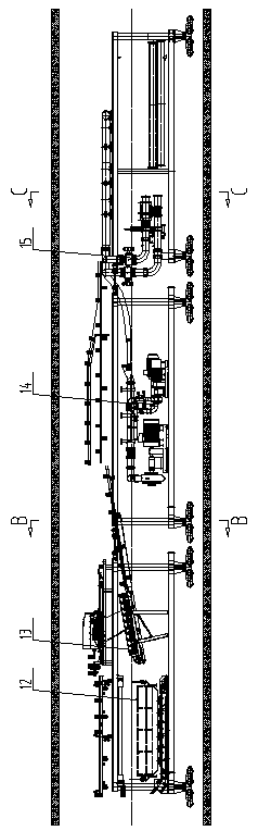 A multi-mode closed tbm suitable for the Dashanling Tunnel and its construction method