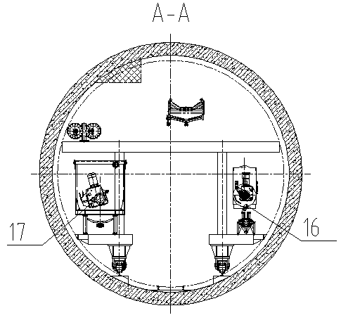 A multi-mode closed tbm suitable for the Dashanling Tunnel and its construction method