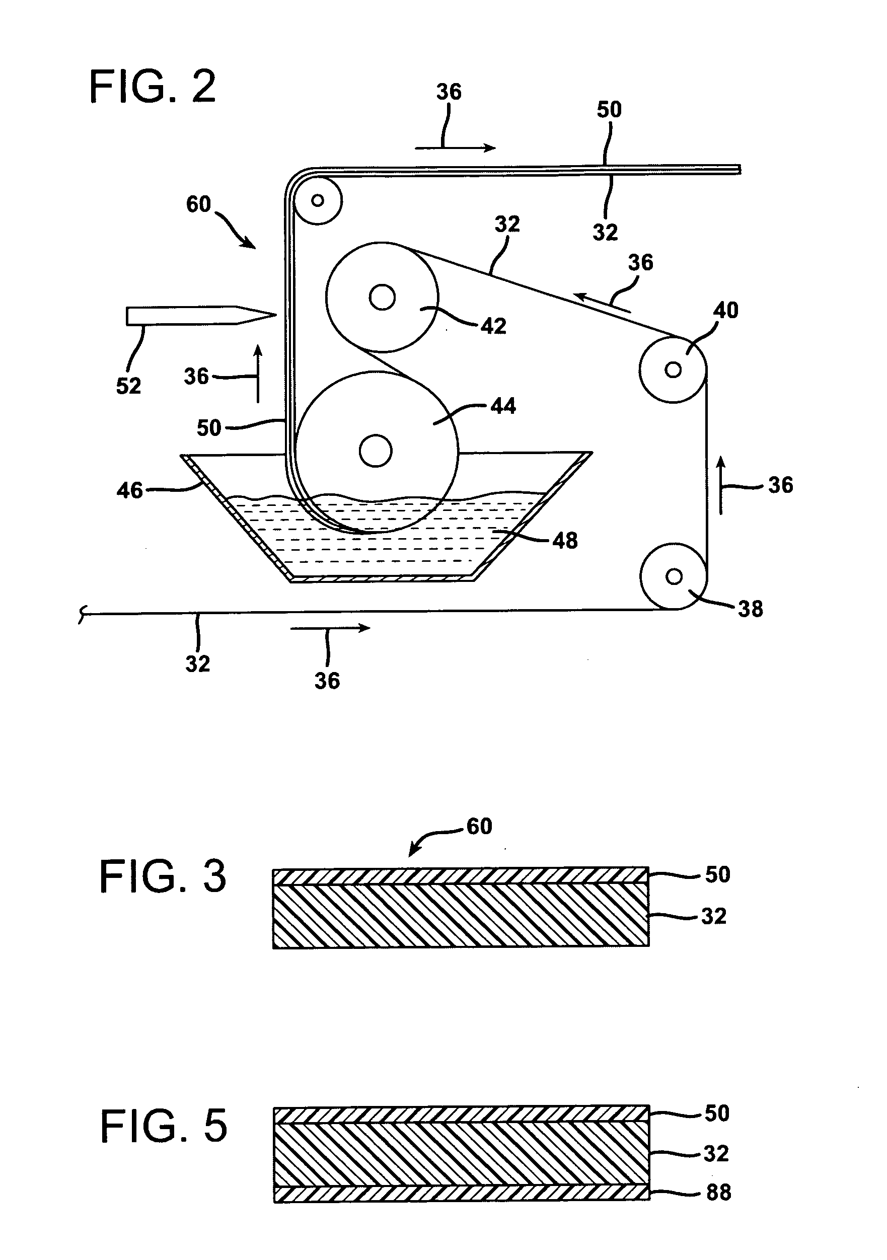 Wear resistant coating composition for a veil product