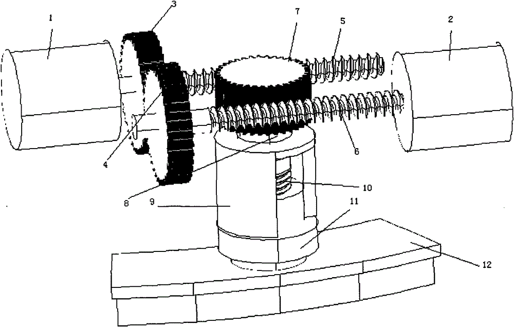 Automobile braking system based on wire control