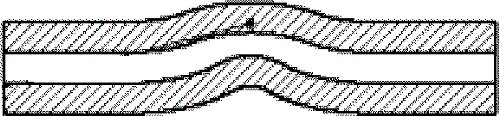 Restrictor and production process of a fluid leakage restrictor for aerostatic bearings