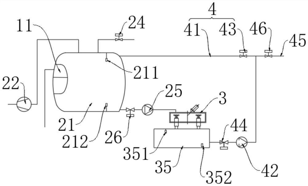 Solid-liquid separation system and method and equipment with solid-liquid separation system