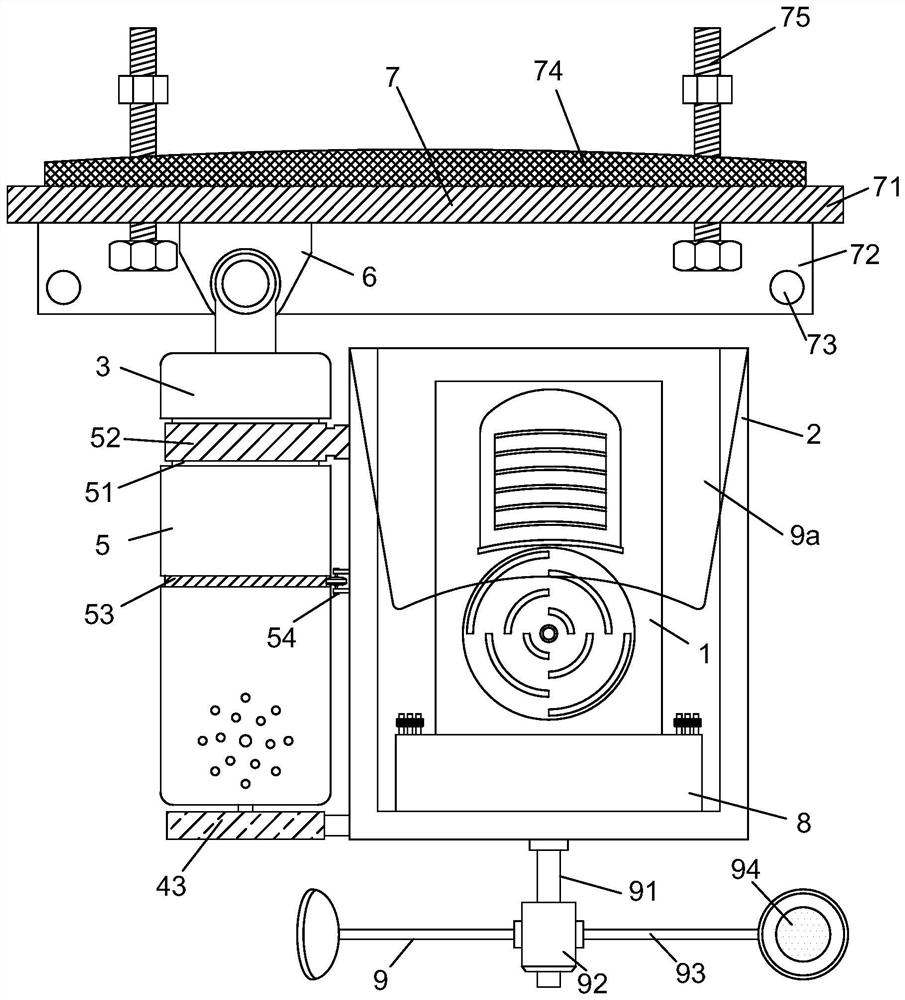 Fire disaster acousto-optic alarm