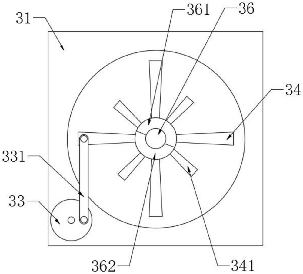 A rotatable Faraday cleaning device and plasma processing system