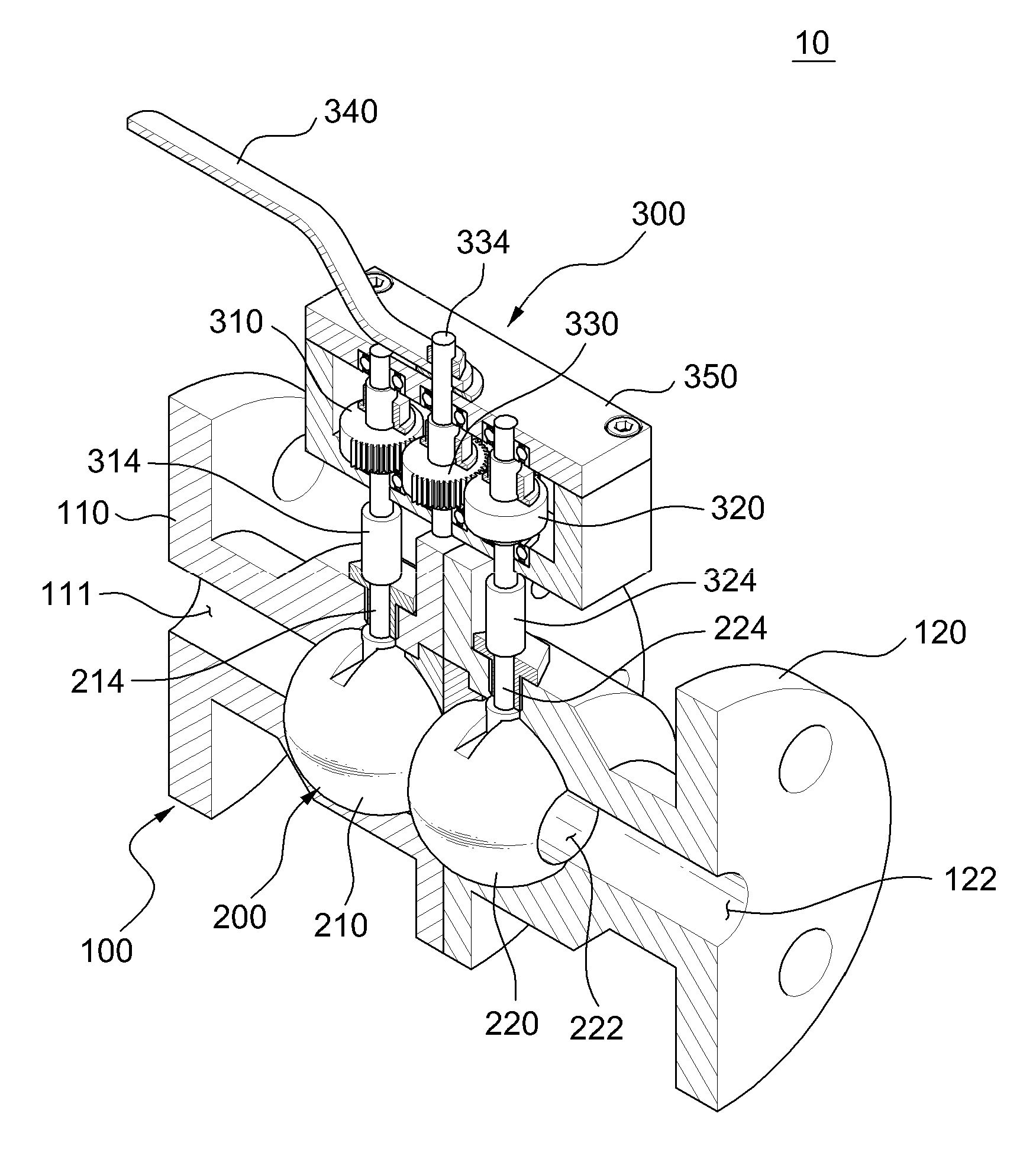 Separable Ball Valve Apparatus and Ball Valve Assembly