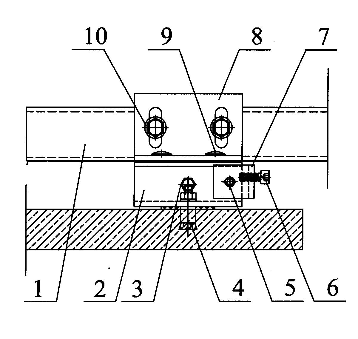 Three-dimensional adjustment hanger for curtain wall back-bolted stone