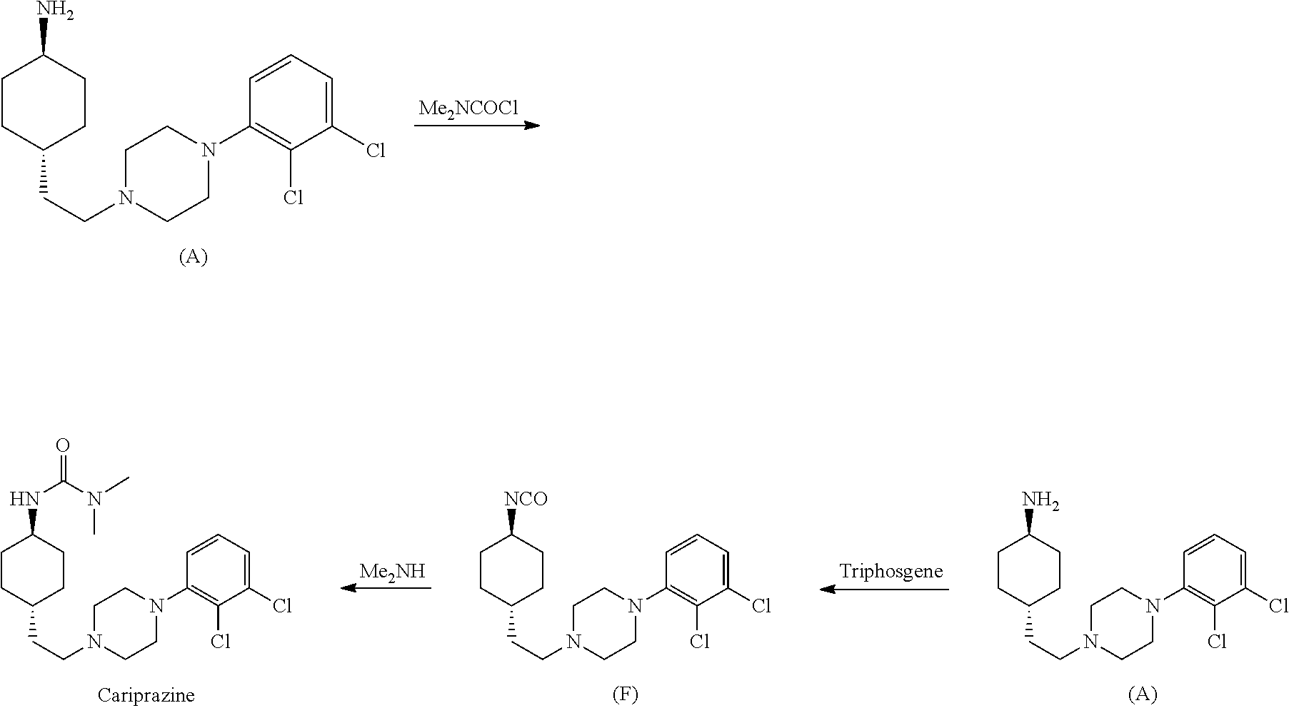 1,4-cyclohexylamine derivatives and processes for the preparation thereof