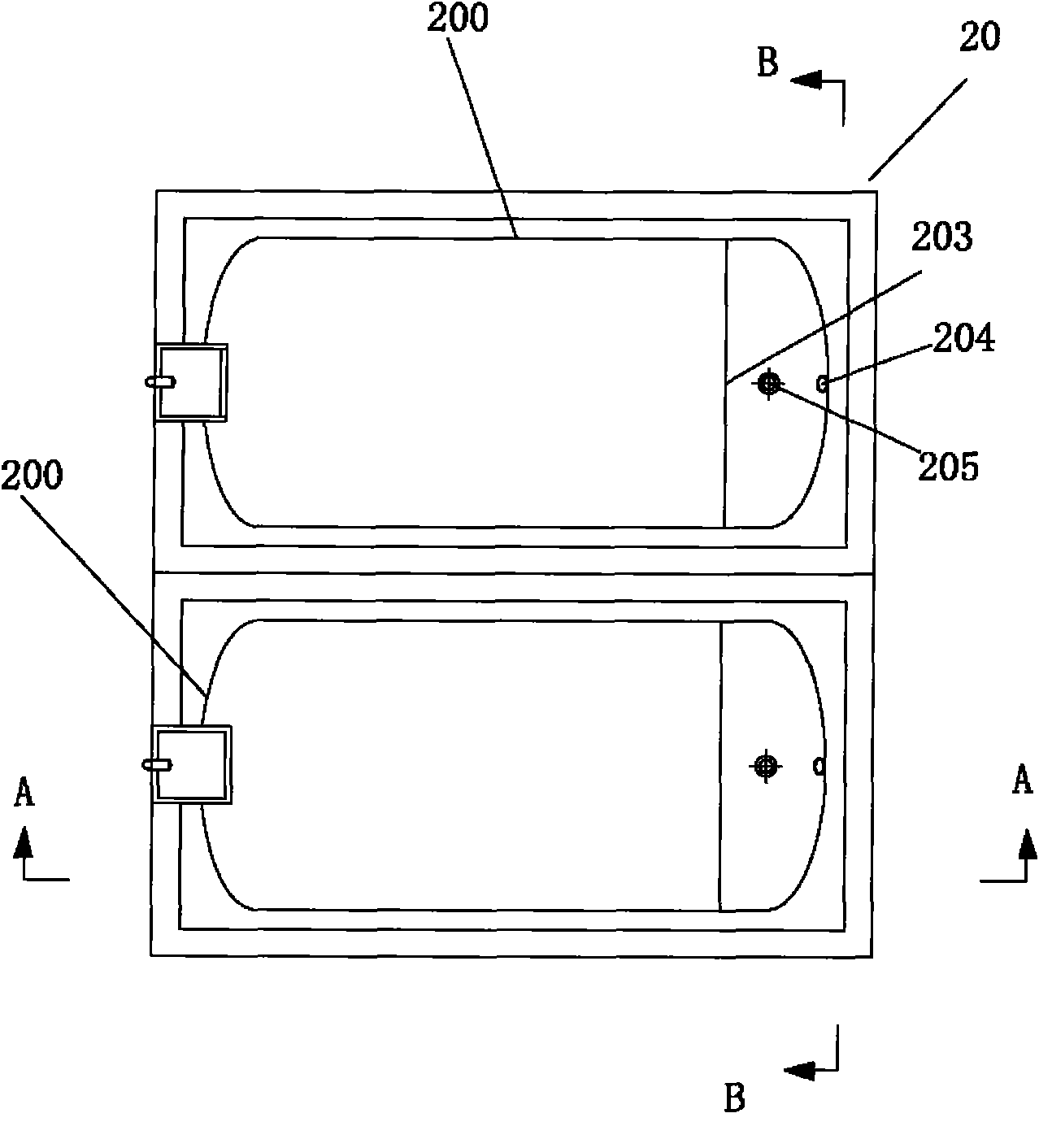 Double-layer fish and vegetable symbiotic industrial circulating water cultivating system