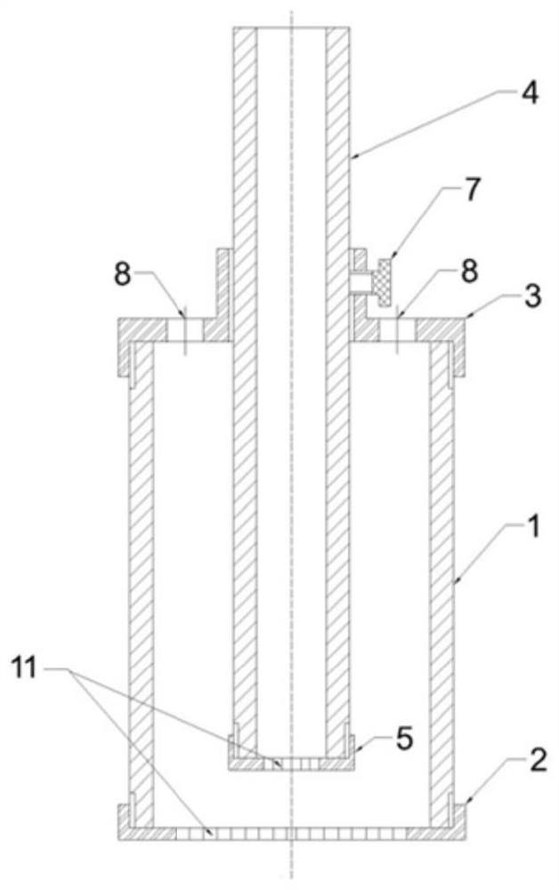 Device and method for detecting anti-seepage performance of granular materials