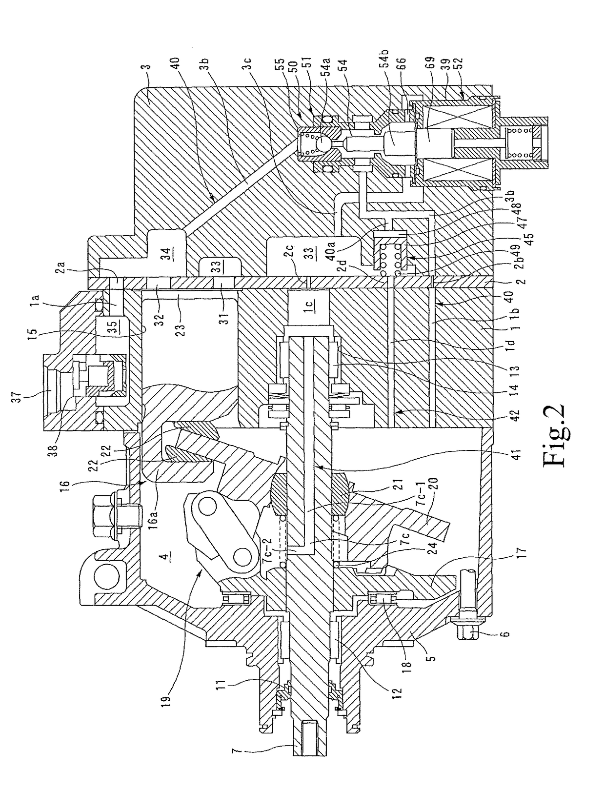 Variable capacity compressor