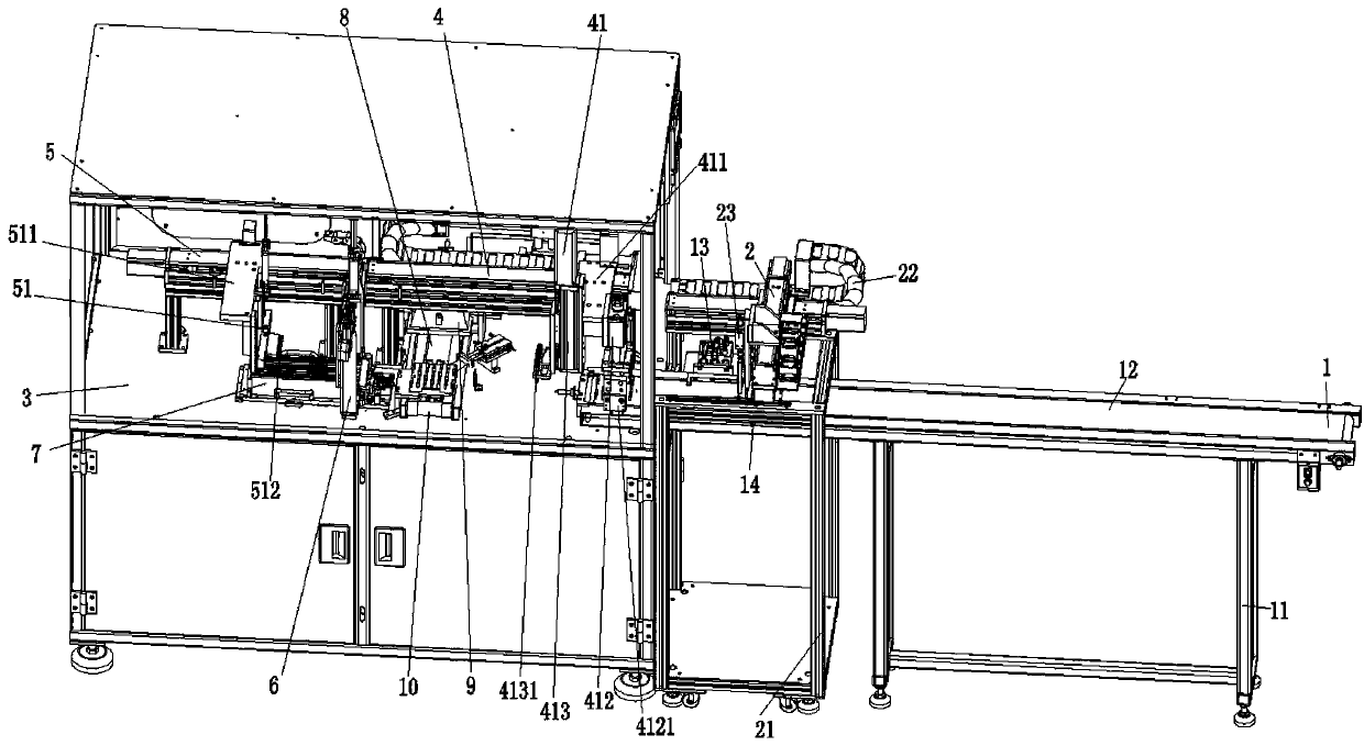 Glass arranging and dispensing UV machine