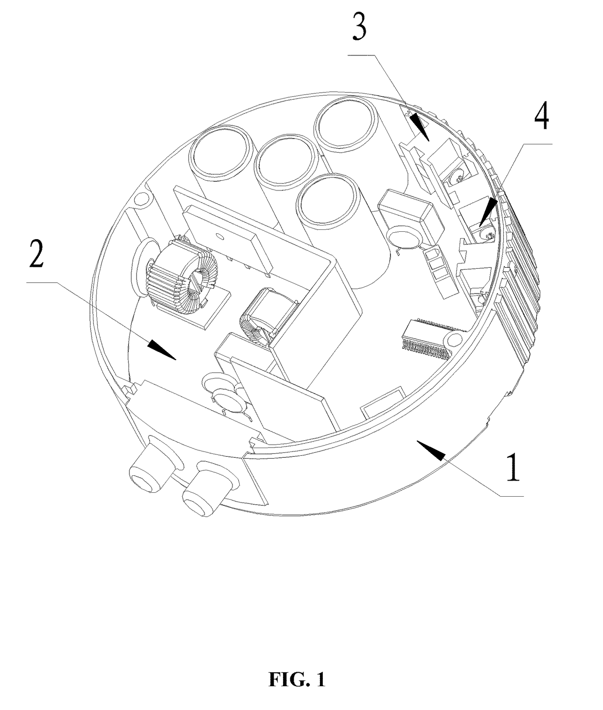 Motor controller and brushless DC motor comprising the same