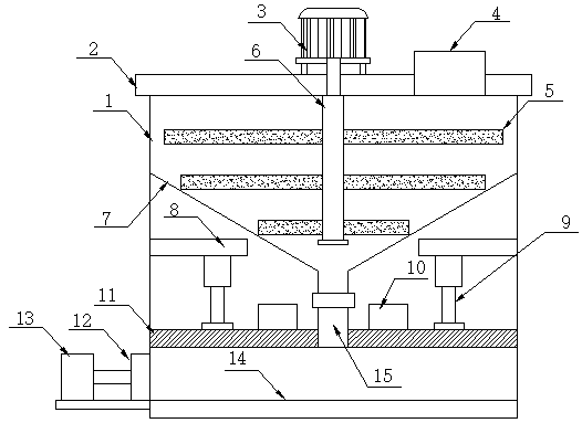 Drying and extrusion device for pickling of green plums