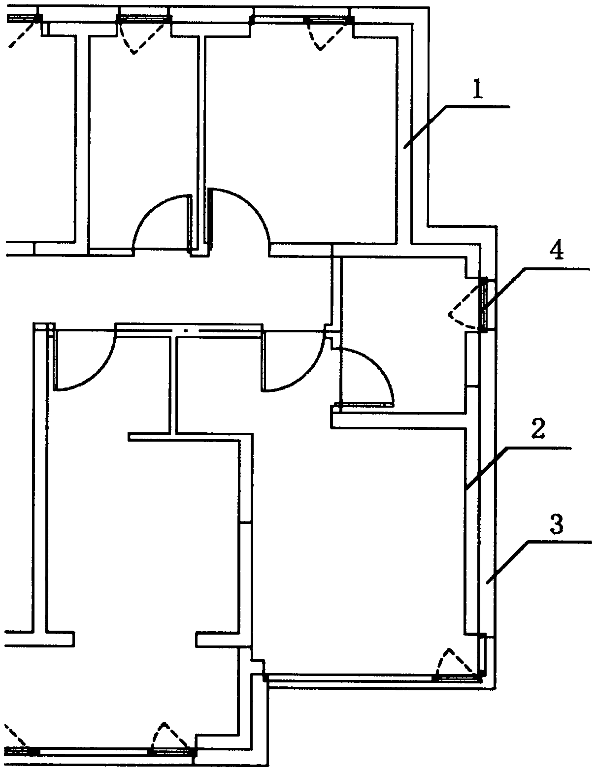 Passive building whole-process quality control system based on construction engineering dynamic management method and building