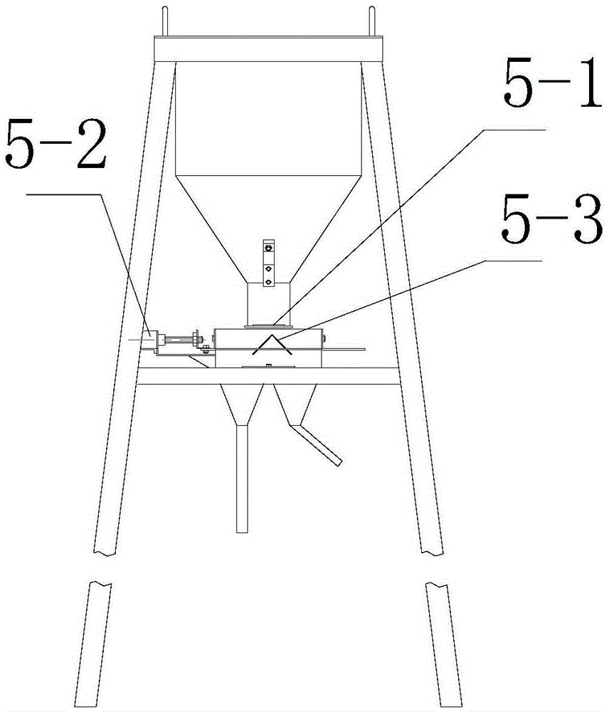 Movable scrub-grassland field test wind tunnel device