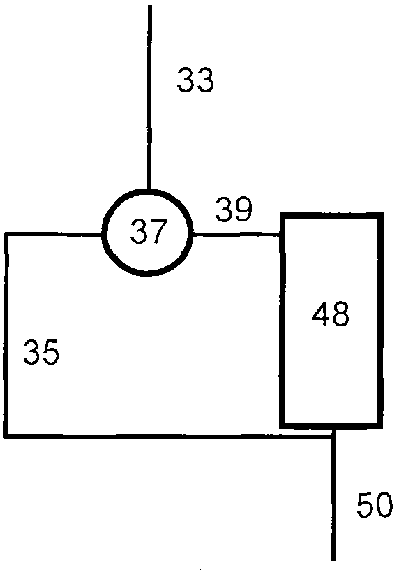 Nozzle structure used in internal-combustion motor tail gas treatment device