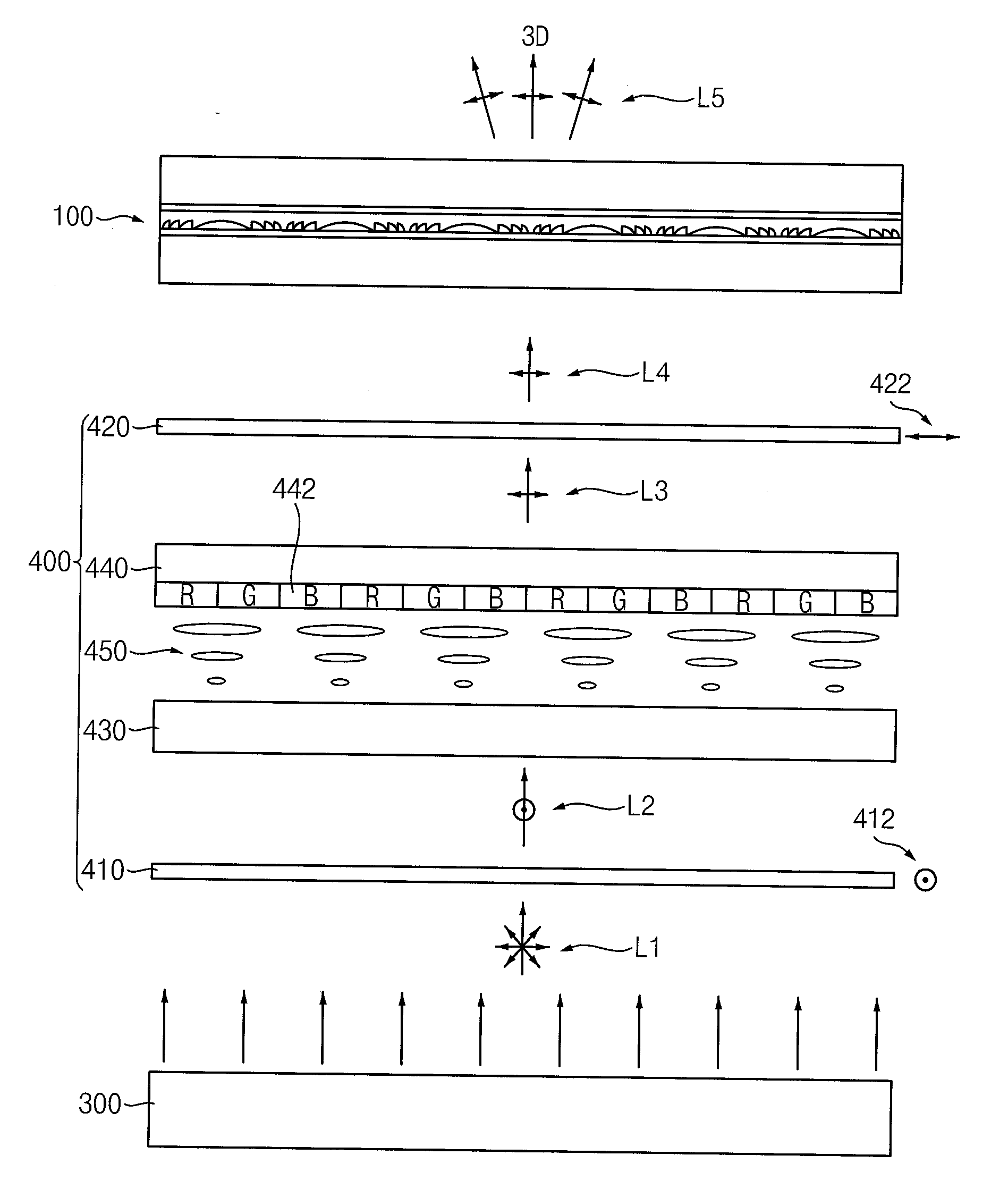 Stereoscopic image conversion panel and stereoscopic image display apparatus having the same