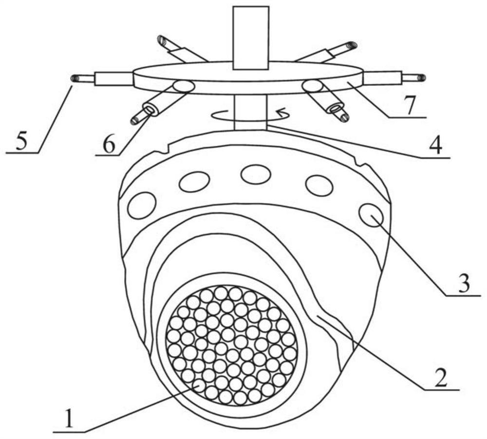 Bionic camera device and method in tunnel based on artificial intelligence