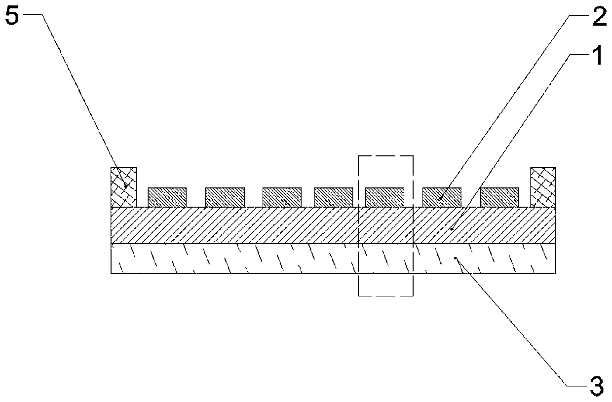 Temperature-sensitive-type terahertz detector based on phase change material and preparation method