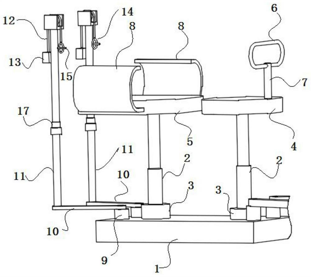 Orthopaedic traction rehabilitation device for medical care