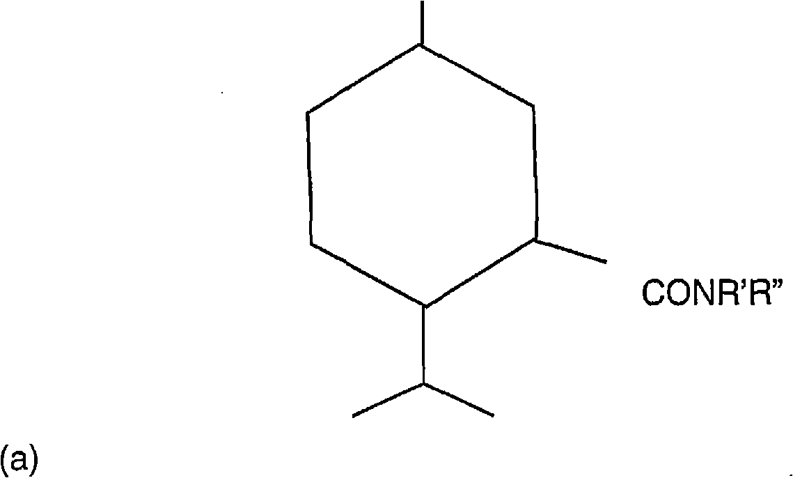 Articles comprising a mint odor-free cooling agent