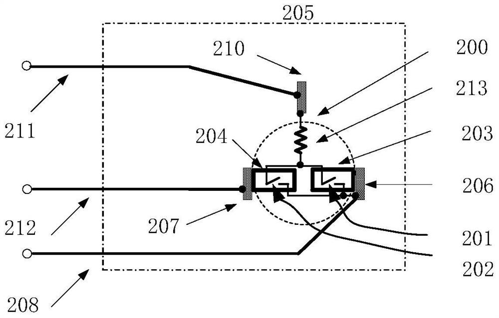 Circuit local overheating protection trigger circuit and trigger method