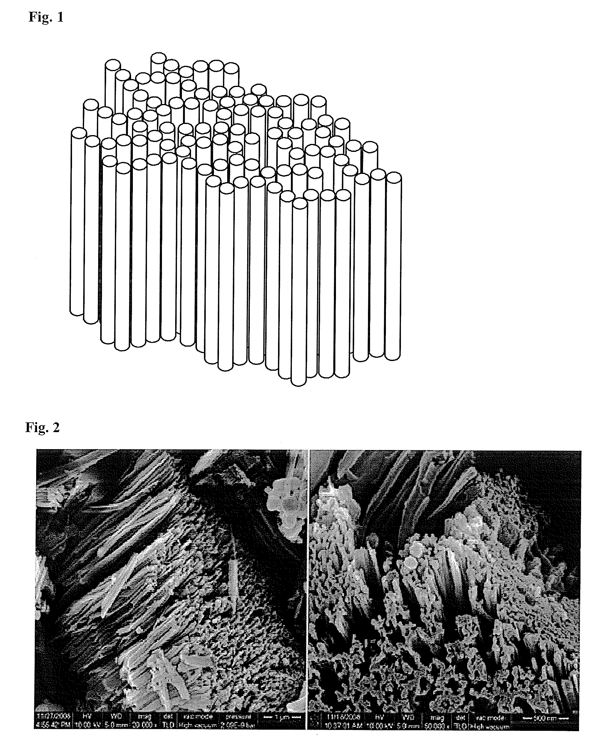 Method of preparing bundle type silicon nanorod composite through electroless etching process using metal ions and anode active material for lithium secondary cells comprising the same