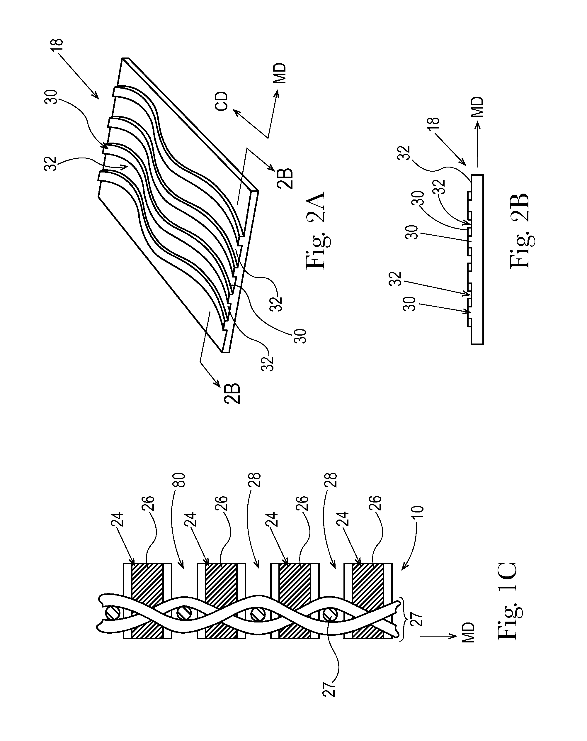 Sanitary Tissue Products with Free Fibers and Methods for Making Same