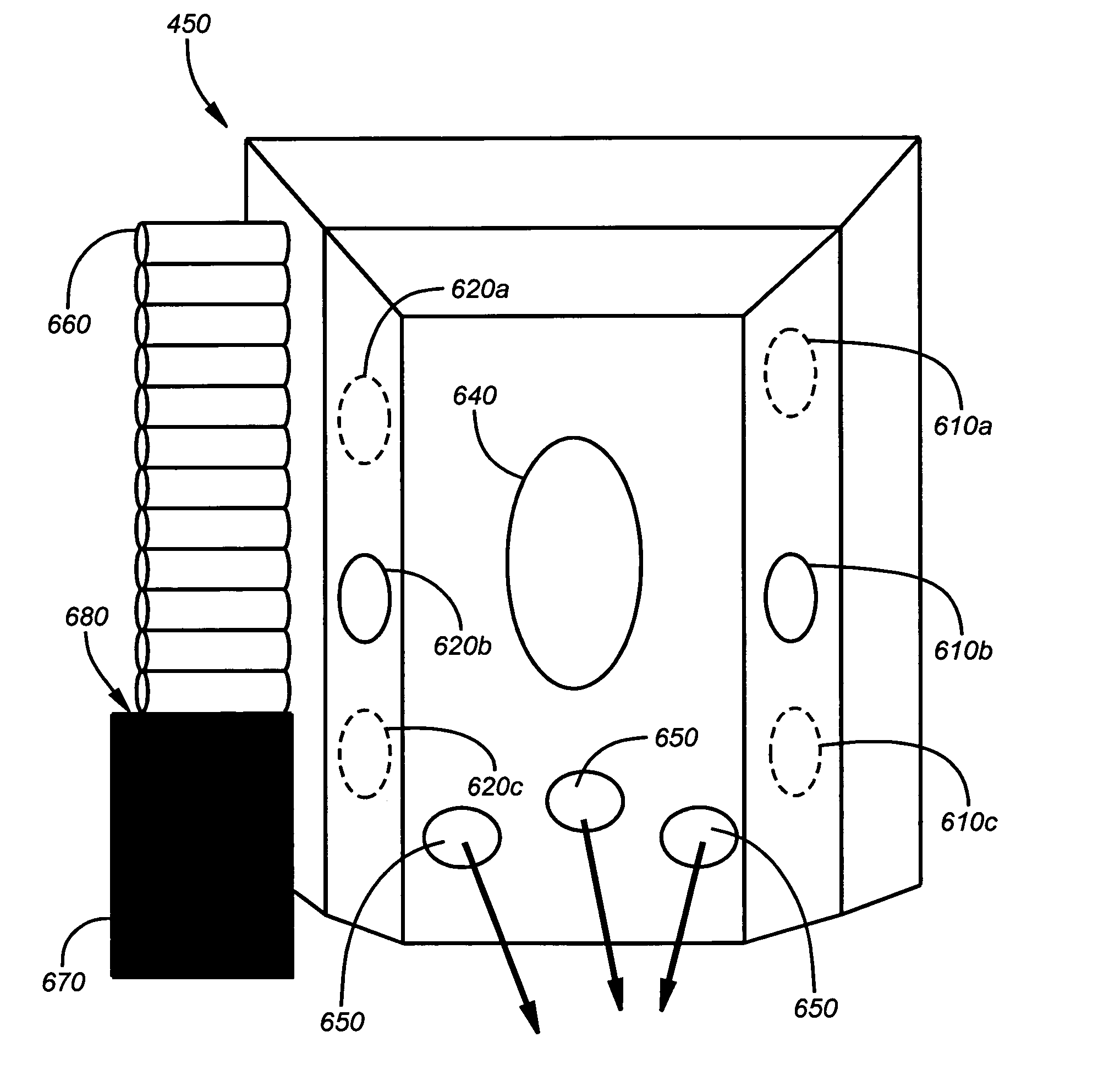 Method and apparatus for spatial energy coverage