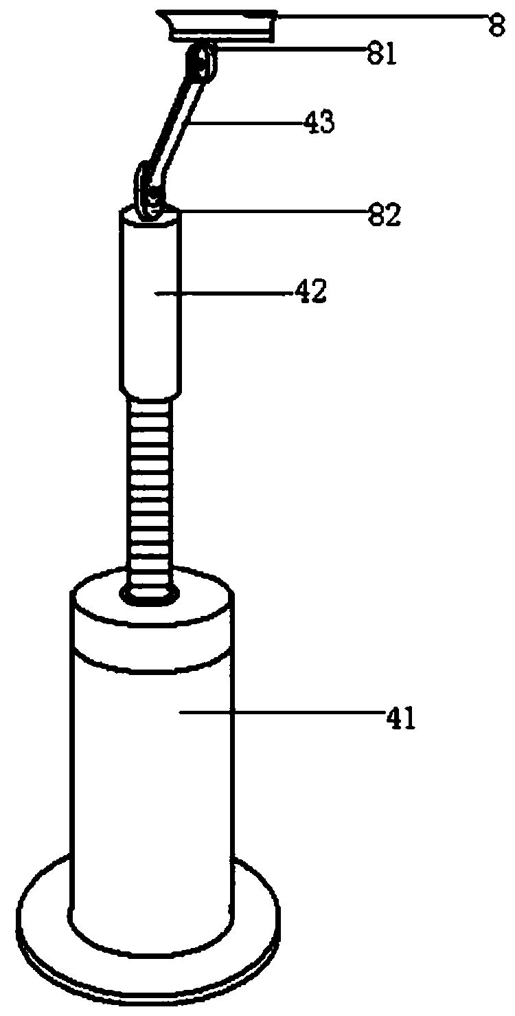 Automatic control device of power isolation switch