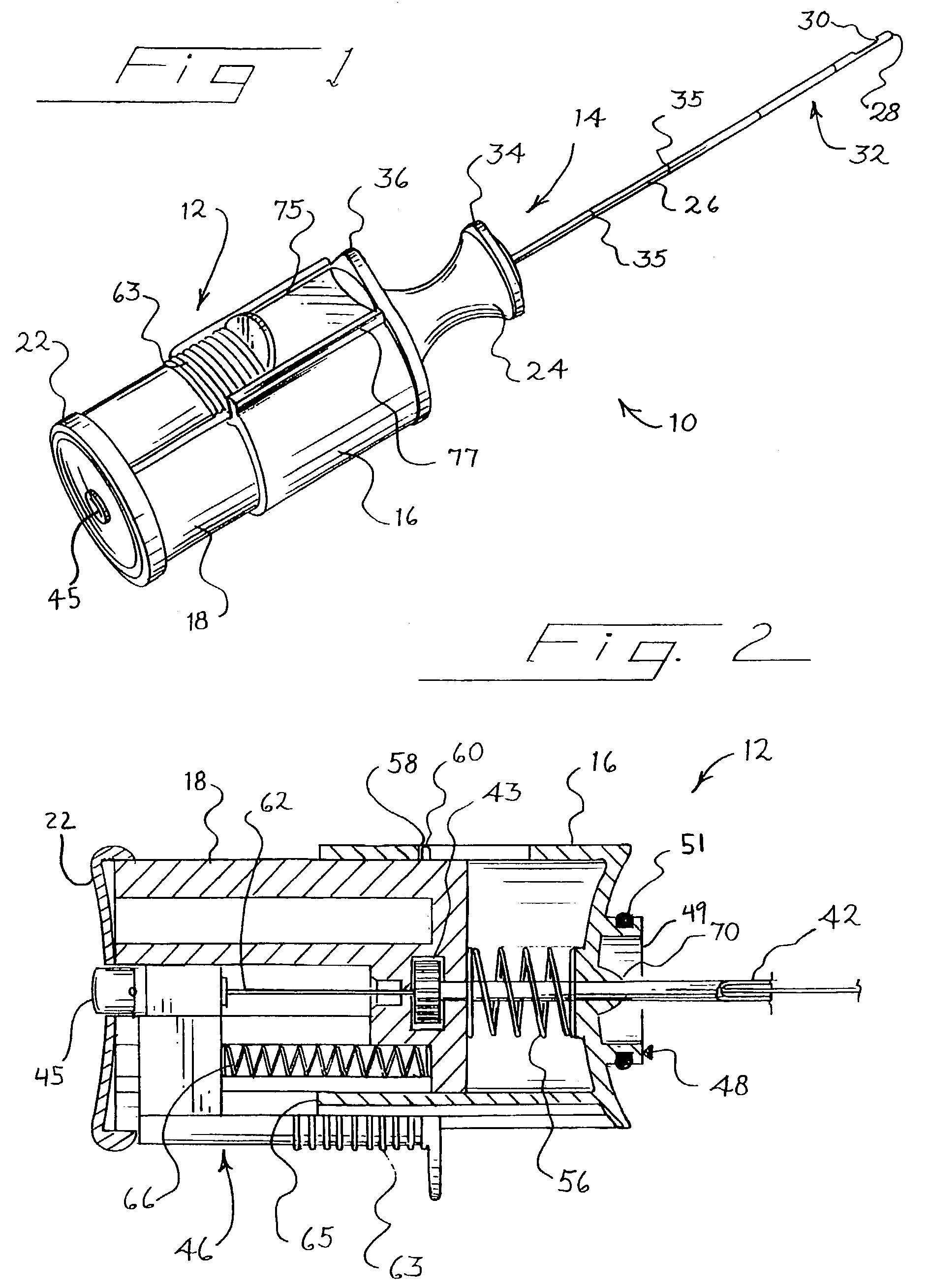 Biopsy device