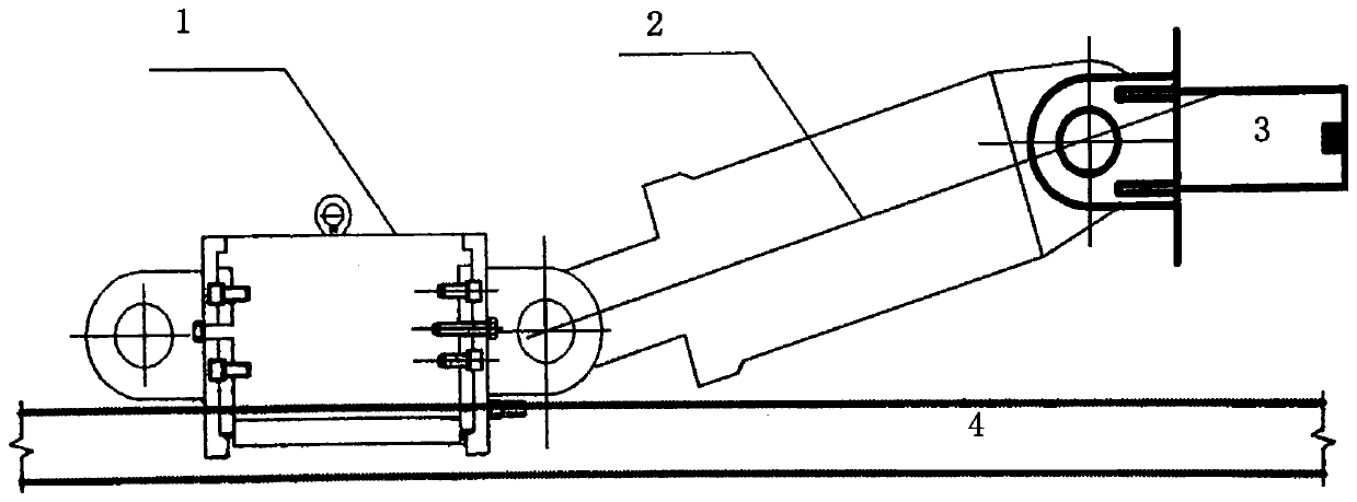 Construction track slippage monitoring method