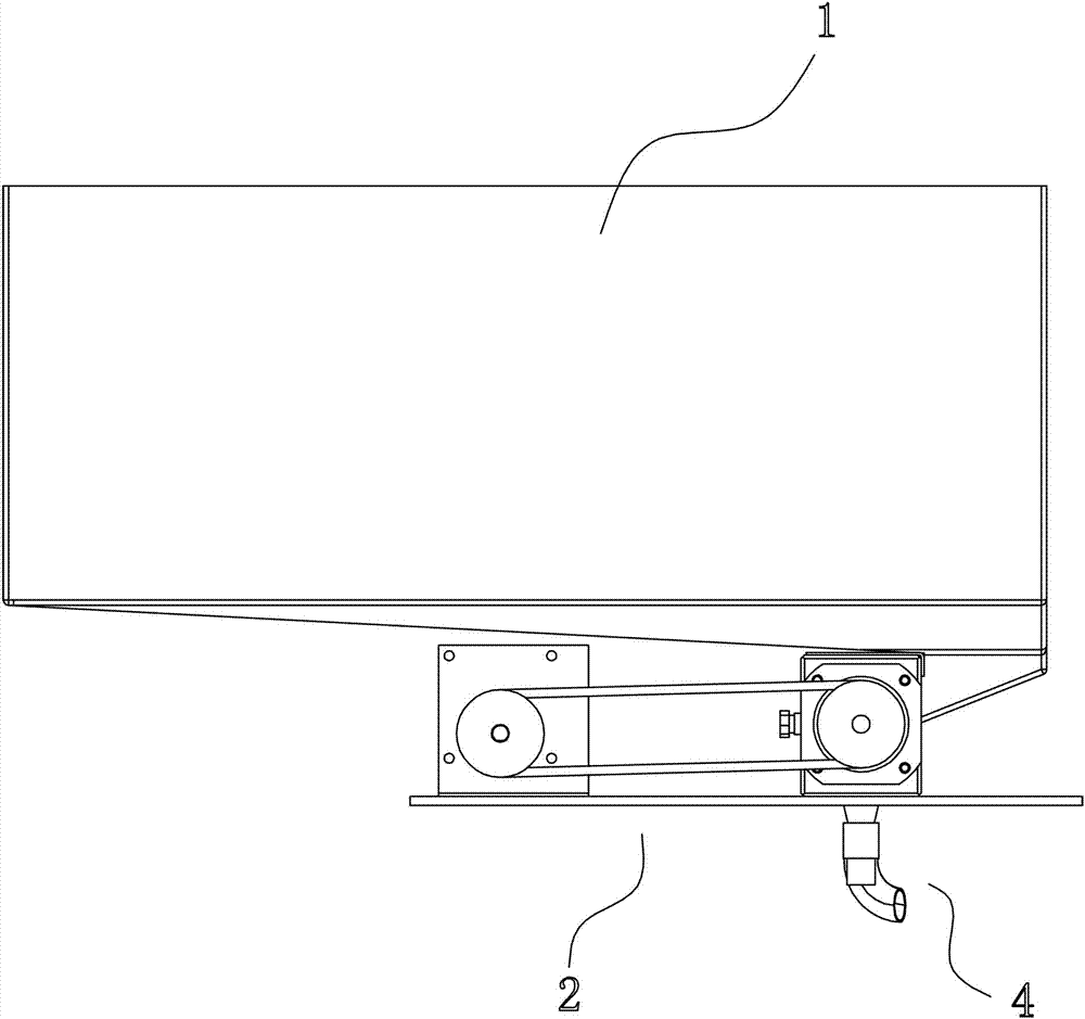 Hopper device of steel ball sorting machine