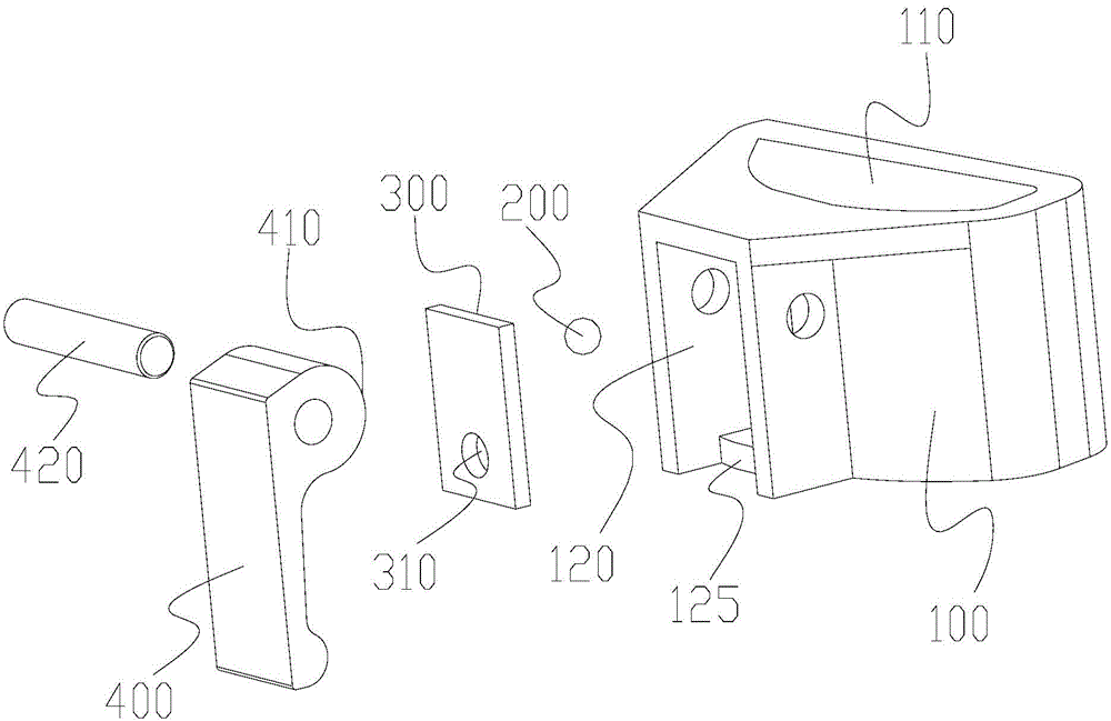 Step height locking device and self-balancing handlebar rod with height step adjustment function