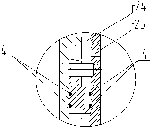 Double-cylinder compression packer