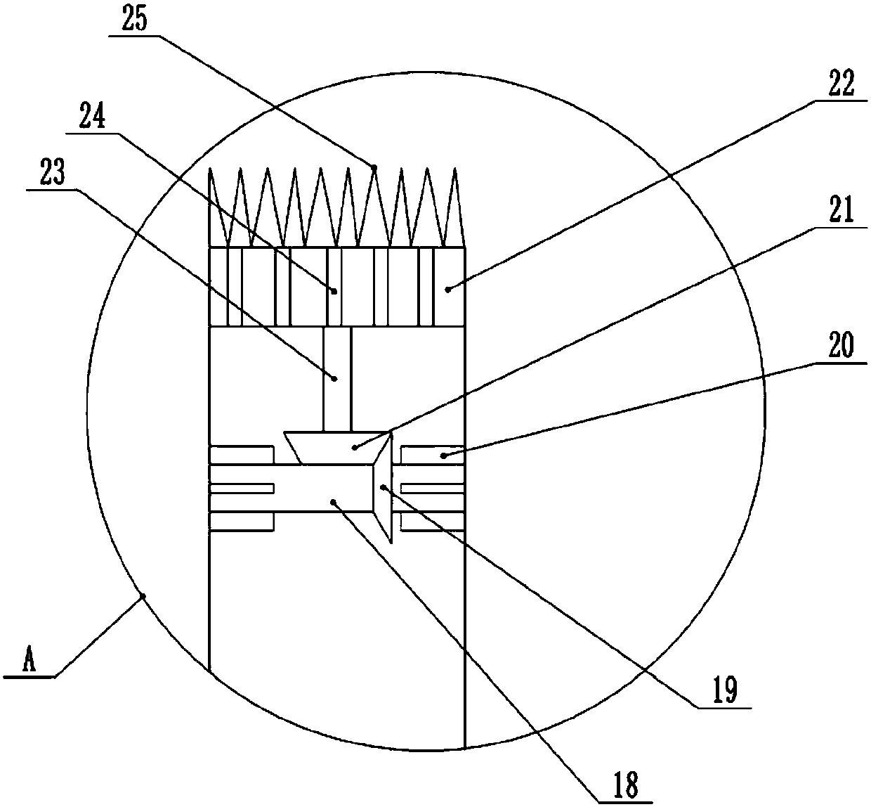 Meat cleaning device for production of canned food