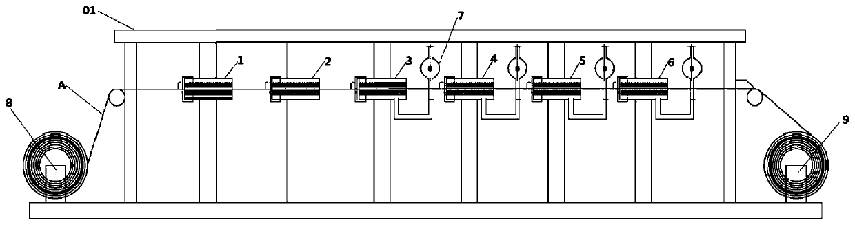 Step-by-step pre-lithiation method of lithium-ion battery negative plate