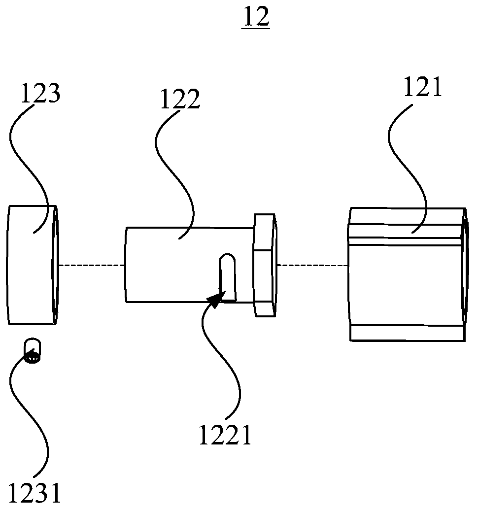 Springback device, carriage cover and pickup truck