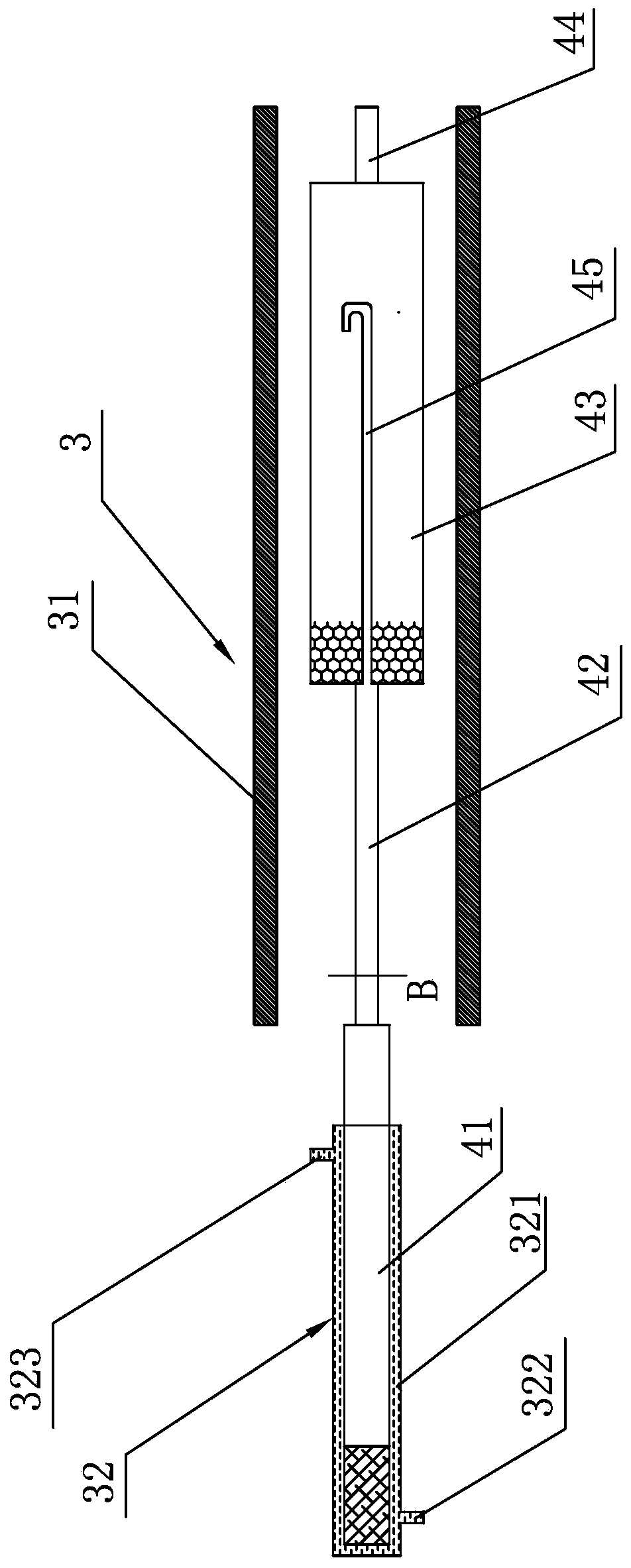 A preparation device and method for high-purity multi-spectral sulfur halide glass