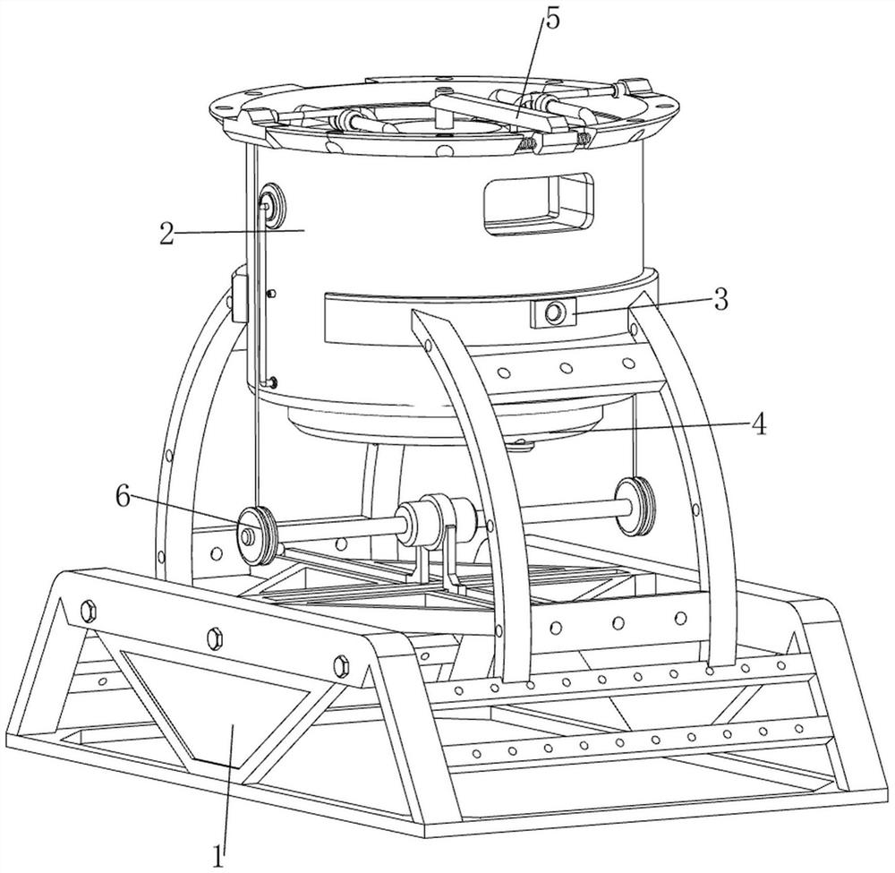 Chemical fiber filament residual waste recycling equipment