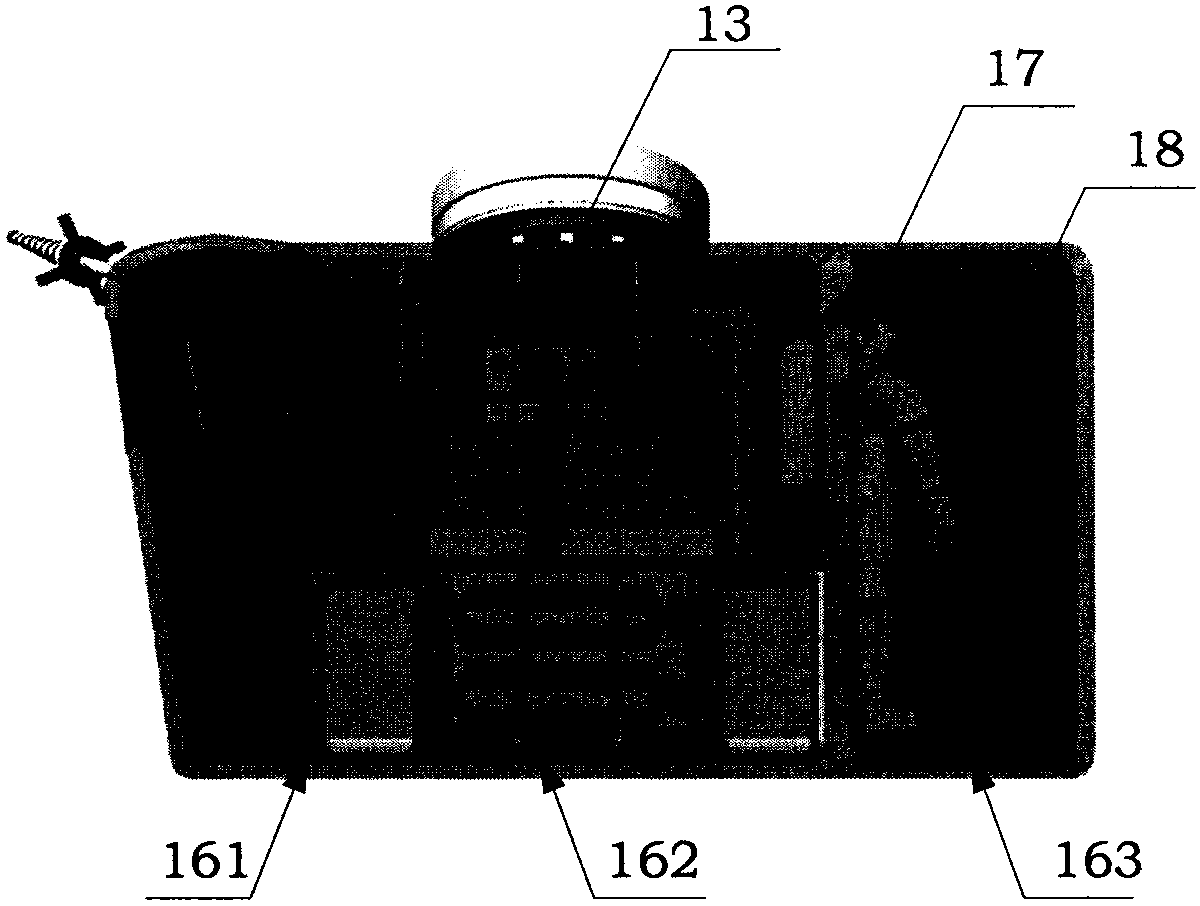 Multifunctional manned lunar surface lander based on modular design