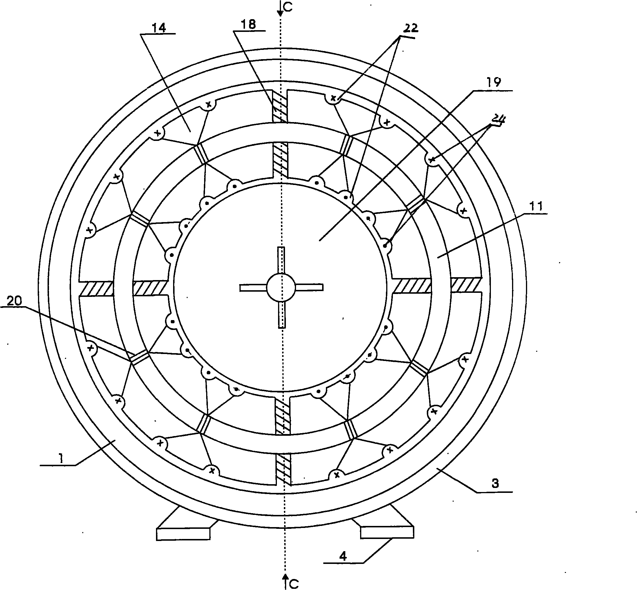 Novel direct-current motor