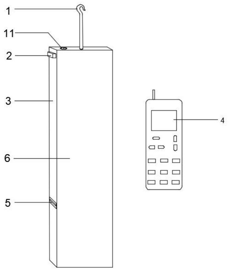 Tunnel vault settlement monitoring and early warning device and method