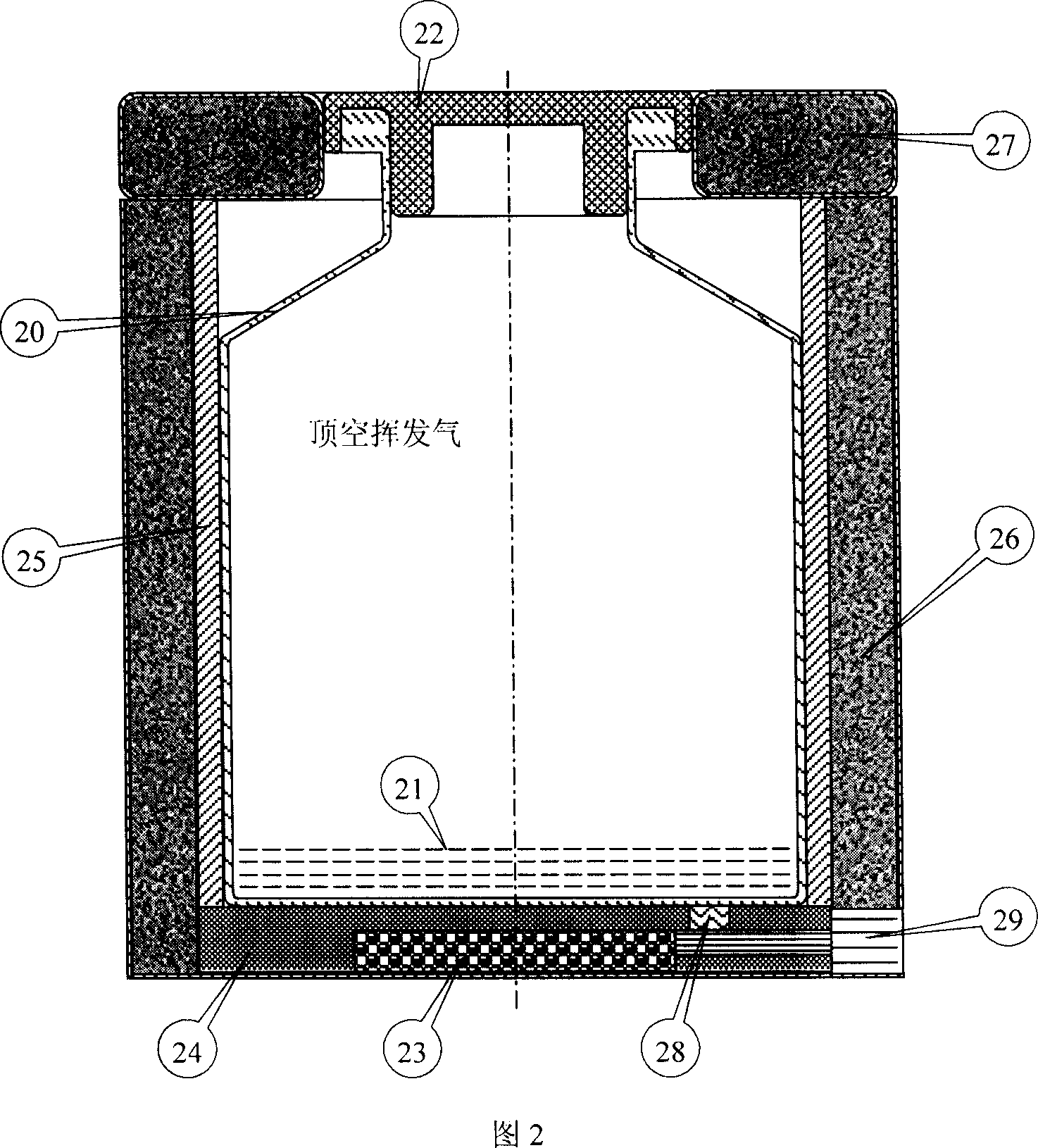 Olfactory instrument and olfactory analysing method of small automatic machine