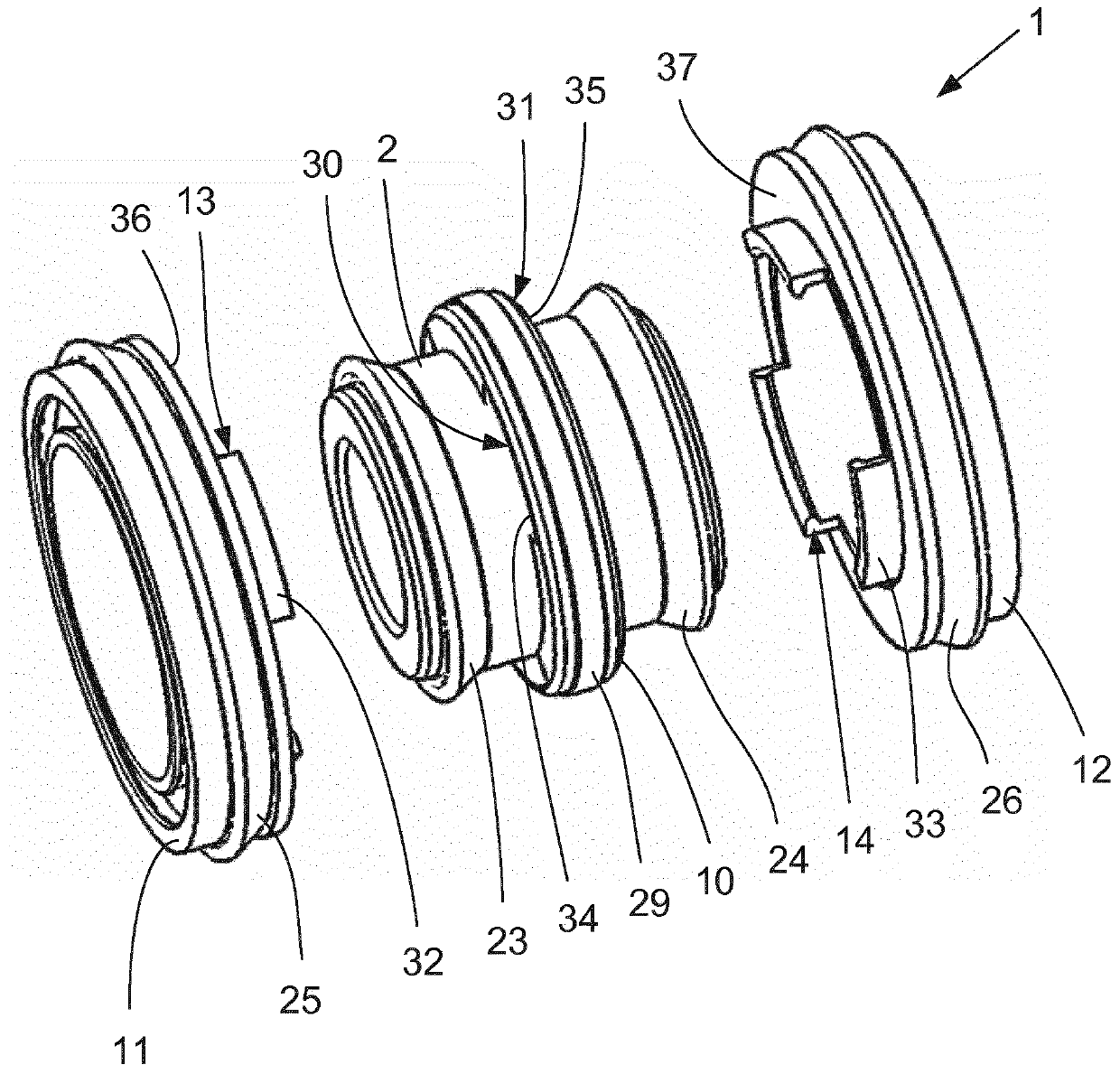 Piston-cylinder assembly