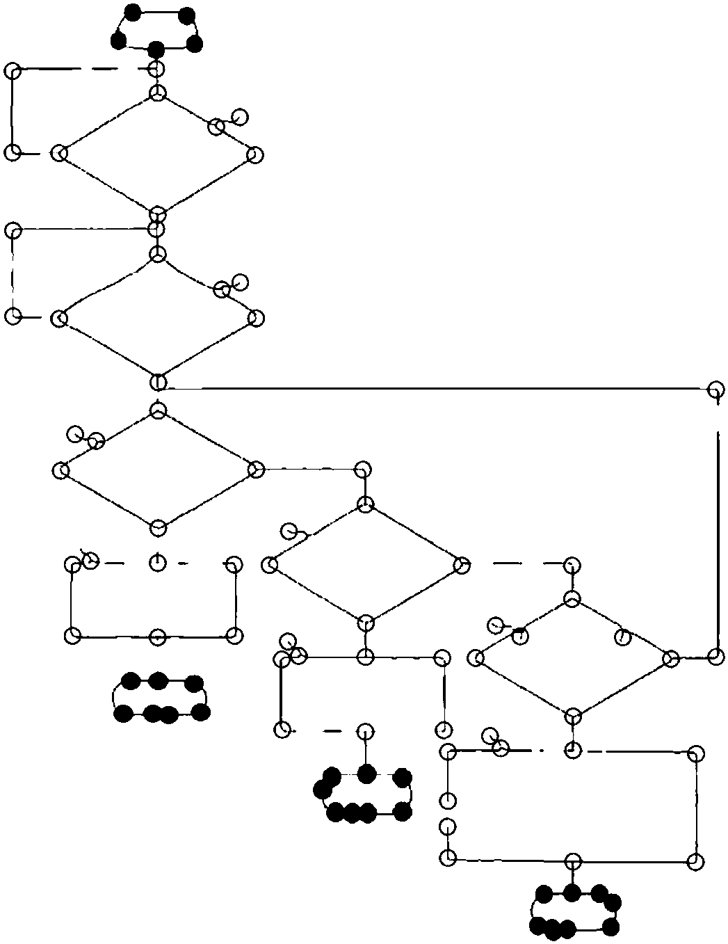 Flow image recognition method