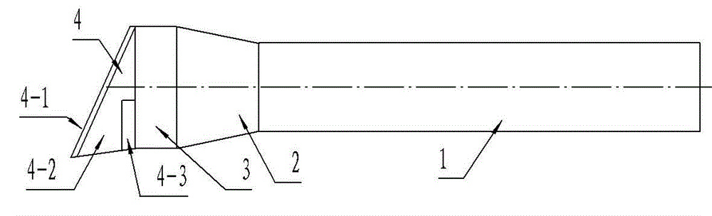 Polyester plastic part turning tool